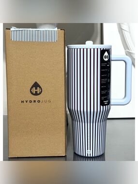 ‎HydroJug 40oz Traveler, STRIPED OUT